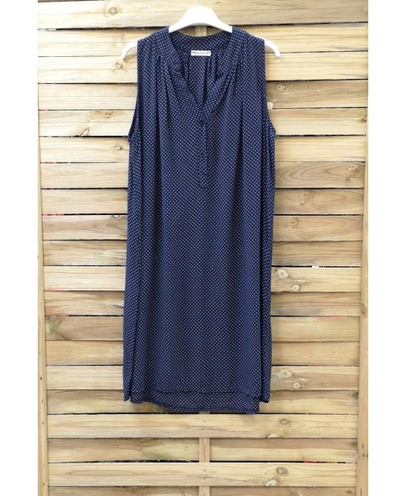 DRESS 0818 NAVY BLUE