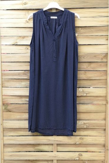 DRESS 0818 NAVY BLUE