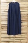 DRESS 0818 NAVY BLUE