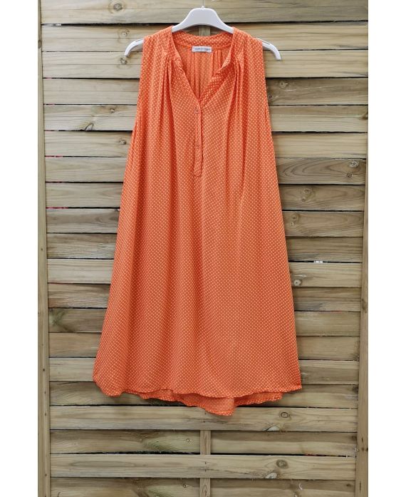 DRESS 0818 ORANGE