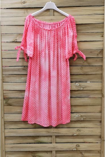 ROBE ENCOLURE ELASTIQUEE 0819 CORAIL