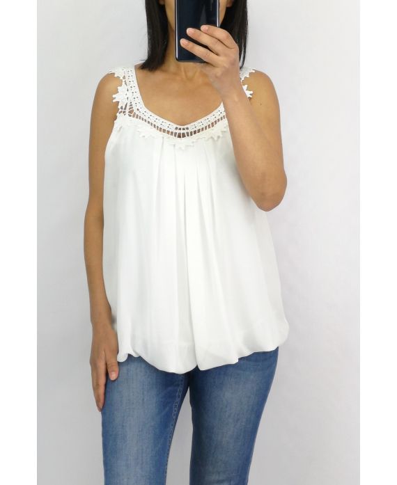 TOP ENCOLURE FANTAISIE 0768 BLANC