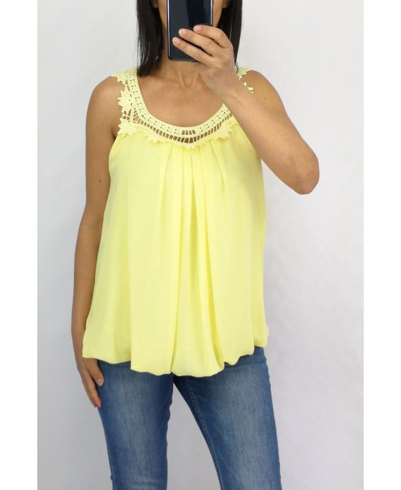 TOP ENCOLURE FANTAISIE 0768 JAUNE