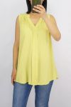 BLUSE DRUCKT 0821 GELB