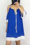 DRESS LACE 0833 ROYAL BLUE