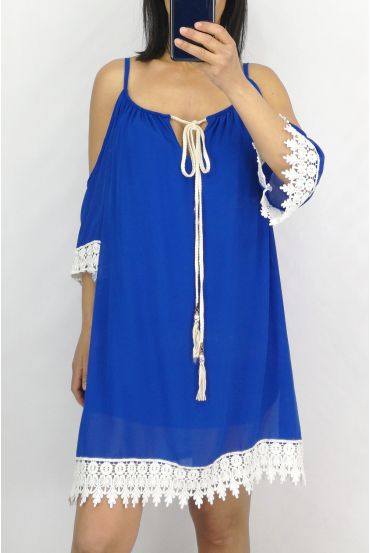 DRESS LACE 0833 ROYAL BLUE