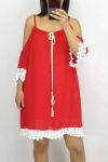 DRESS LACE 0833 ROOD