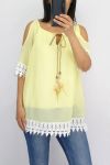 TOP IN PIZZO 0834 GIALLO