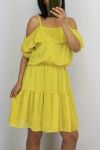 ROBE 0836 JAUNE