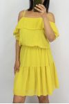 ROBE 0836 JAUNE