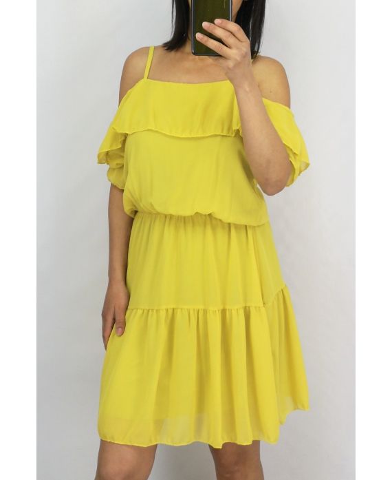 ROBE 0836 JAUNE