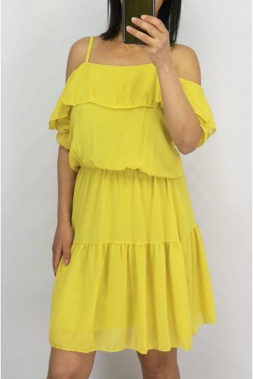 DRESS 0836 YELLOW