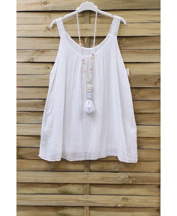 TOP AMPLE 0843 WHITE