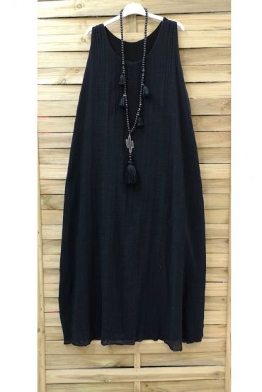 LONG DRESS 0851 BLACK