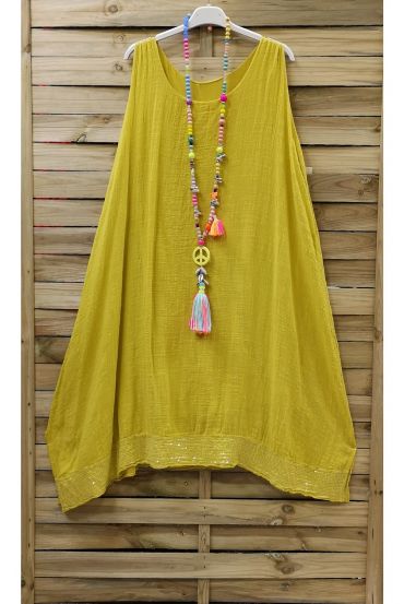 DRESS BASIC GLITTER 0844 YELLOW