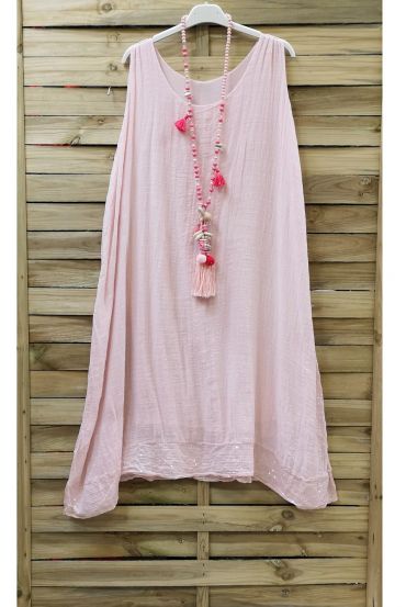 KLEID GRUNDLAGE PAILLETTEN 0844 ROSA