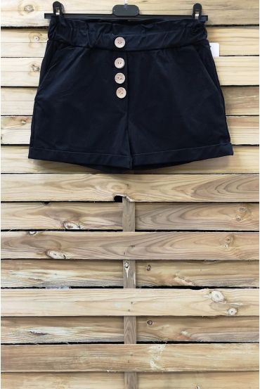 - SHORTS-KNÖPFE, 2 TASCHEN 0858 SCHWARZ