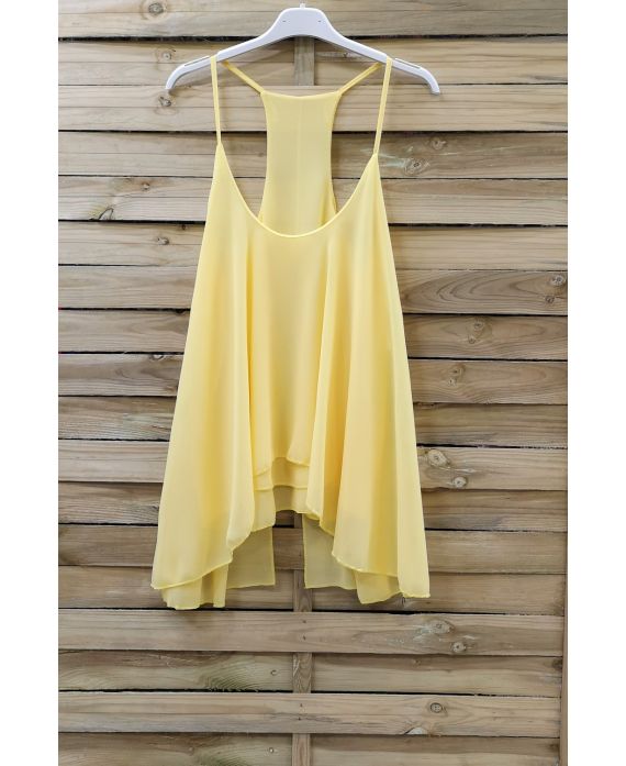 TOP HAS BRETLLES OPEN BACK 0864 YELLOW