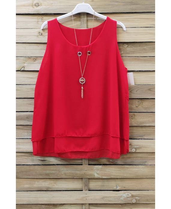 TOP BIJOU INTEGRE 0865 ROUGE