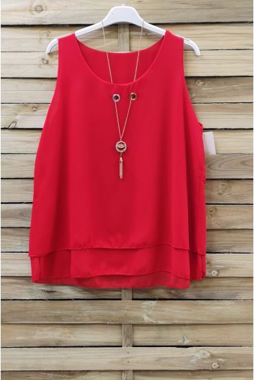 TOP BIJOU INTEGRE 0865 ROUGE