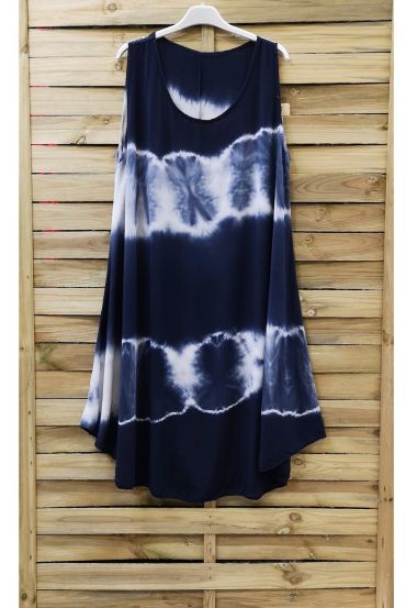 JURK TIE-DYE 0867 NAVY BLAUW