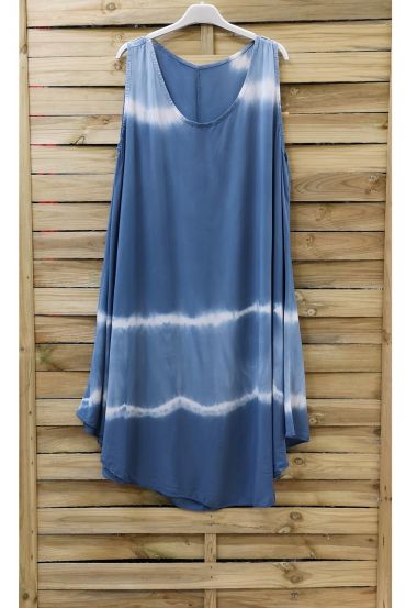 DRESS TIE-DYE 0867 BLUE