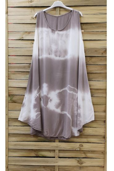 ABITO TIE-DYE 0867 TAUPE