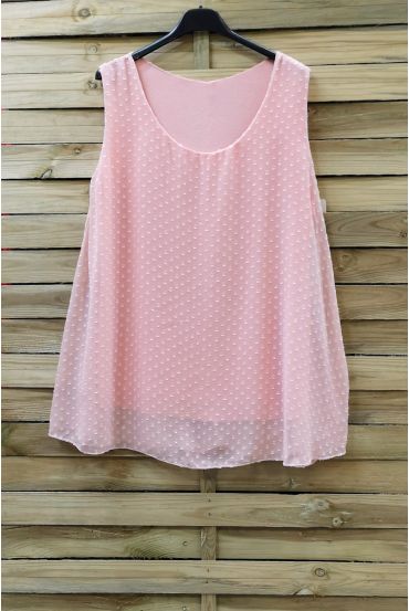 GRANDE TAILLE TOP 0874 ROSE