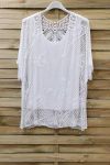 TOP AJOURE LACE 0875 WHITE