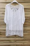 TOP AJOURE LACE 0875 WHITE