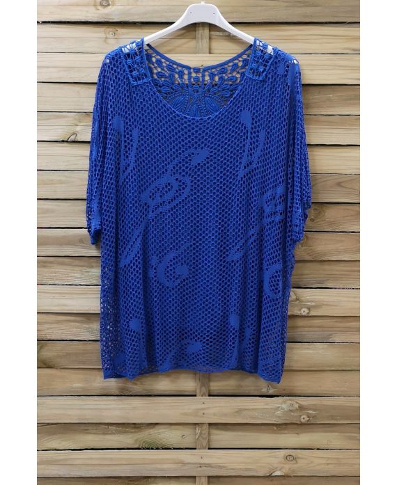 TOP AJOURE KANT 0875 ROYAL BLUE