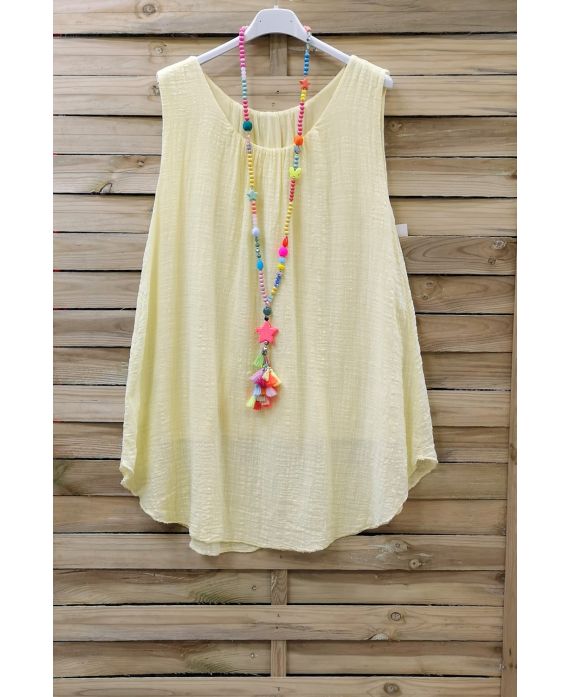 LARGE SIZE TOP 0798 YELLOW