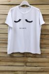 T-SHIRT ENCANTA 0879 BLANCO