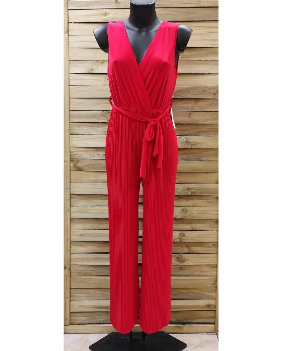 COMBINATION PANTS PLEATS 0880 RED