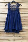 TOP OVERLAYS LACE 0883 NAVY BLUE