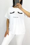 T-SHIRT ENCANTA 0879 BLANCO