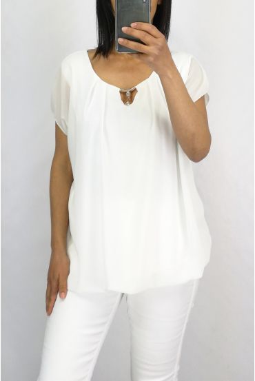 TOP CORTINA DOPPIA 0885 BIANCO