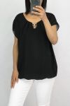 TOP VOILAGE DOUBLE 0885 NOIR