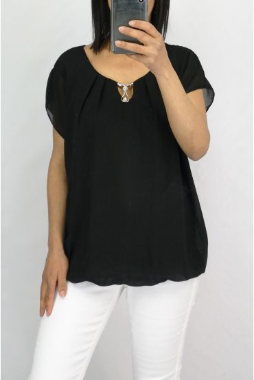 TOP CURTAIN DOUBLE 0885 BLACK