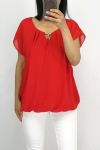 TOP CORTINA DOPPIA 0885 ROSSO