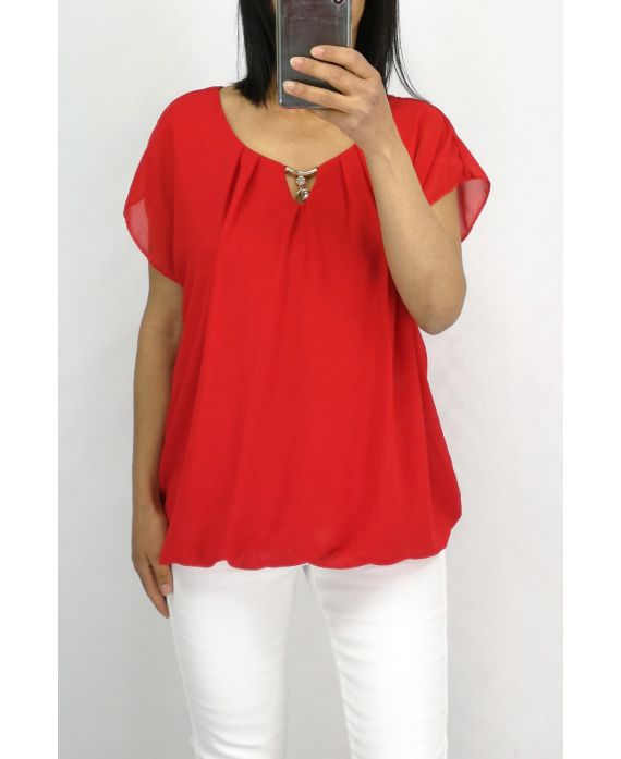 TOP CORTINA DOPPIA 0885 ROSSO