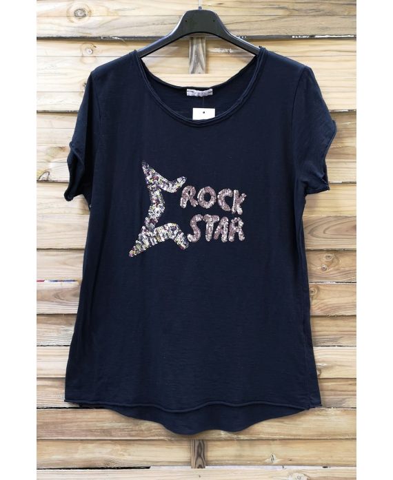 T-SHIRT MET GLITTER 05824