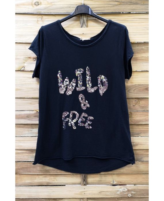 T-SHIRT MET GLITTER 05823