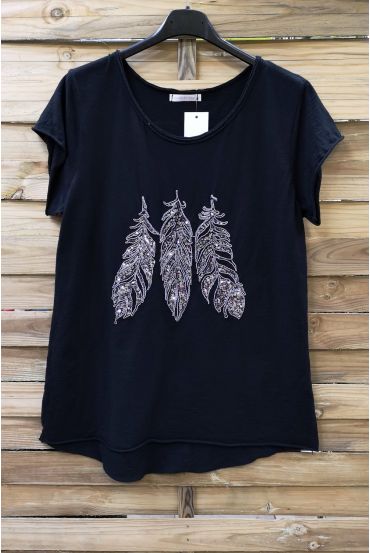 T-SHIRT MET GLITTER 05821