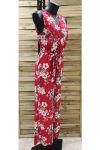 KOMBINATION HOSE FLORAL 0898 ROT