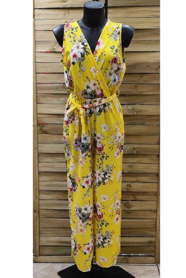 COMBINATION PANTS FLORAL 0898 YELLOW