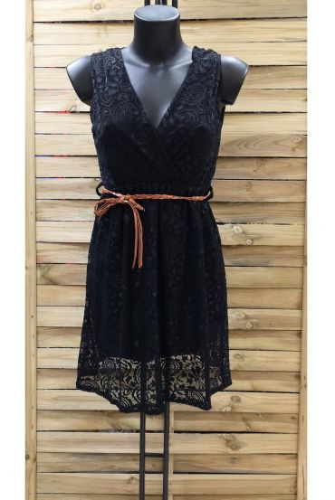 DRESS LACE 0906 BLACK