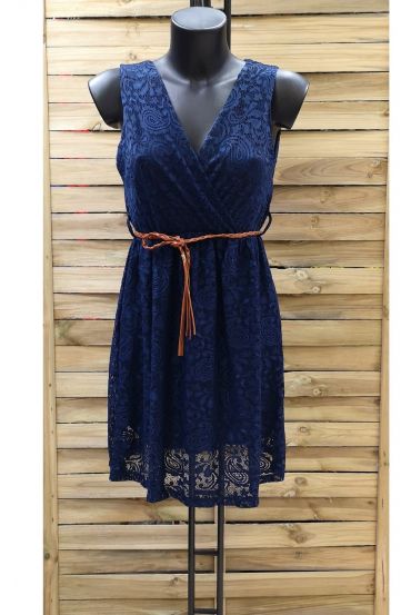 DRESS LACE 0906 NAVY BLAUW