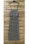 LONG DRESS RAYE 0918 MILITARY GREEN