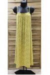 VESTITO LIBERTY FLOREALE 0910 GIALLO